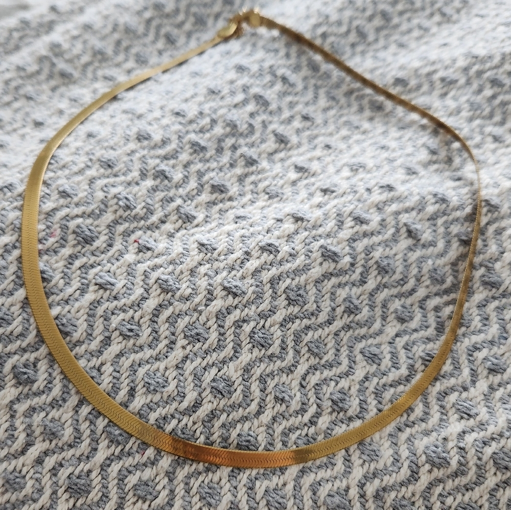 Aureum Collective Lucia 24k Gold Vermeil Sterling Silver Snake Chain